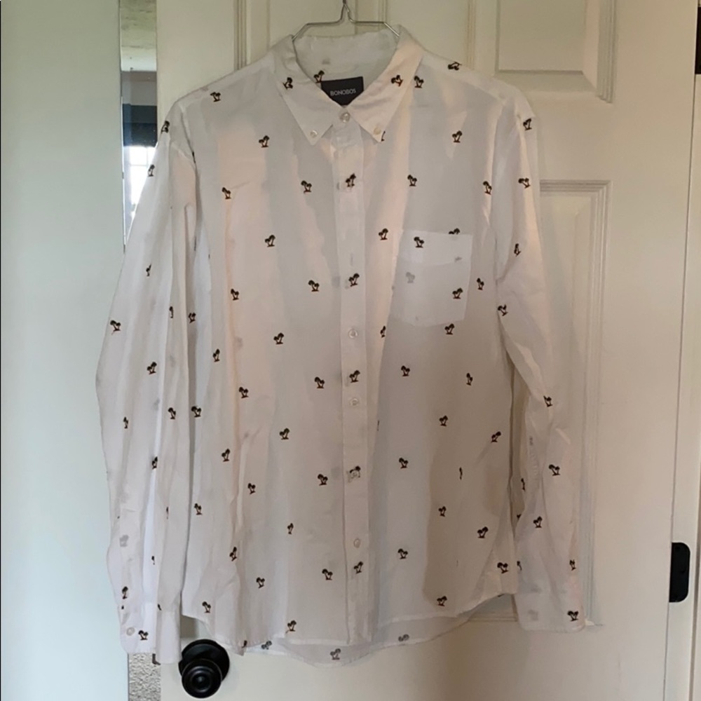 Bonobos Palm tree button down